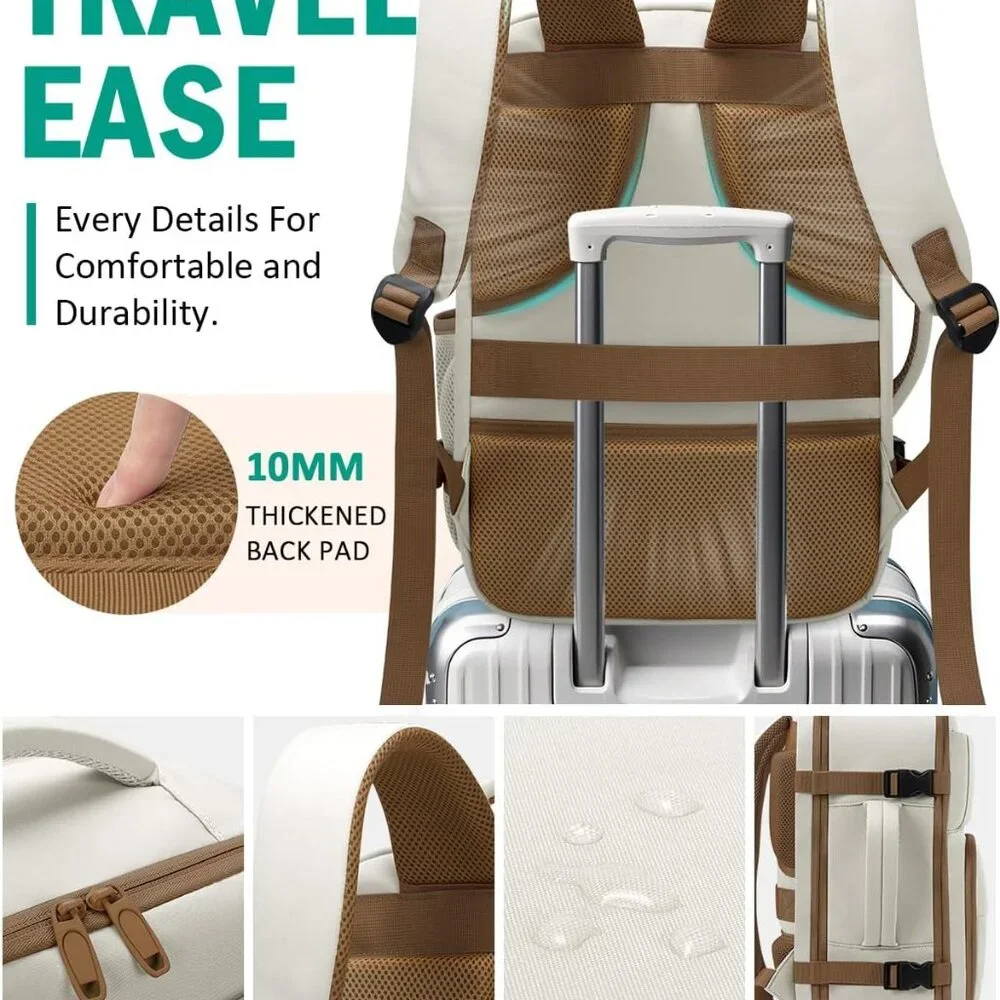 Travel Backpack For Women, Carry On Backpack for Men Flight Approved Airline Per - Picture 6 of 7